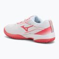 Scarpe da tennis per bambini Mizuno Break Shot 5 Jr CC bianco/blu granito/calipso coral 3
