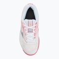 Scarpe da tennis per bambini Mizuno Break Shot 5 Jr CC bianco/blu granito/calipso coral 5