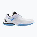 Mizuno Wave Fang 2 scarpa da badminton bianco/rosa tetra/tutto all'estero 9