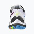 Mizuno Wave Fang 2 scarpa da badminton bianco/rosa tetra/tutto all'estero 10