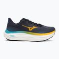 Scarpe da corsa da uomo Mizuno Wave Sky 9 blu baritono/agrumi/capri breeze 2