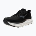 Scarpe da corsa da uomo Mizuno Wave Sky 9 nero/grigio metallizzato/sabbia nera 4