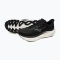 Scarpe da corsa da uomo Mizuno Wave Sky 9 nero/grigio metallizzato/sabbia nera 9