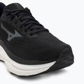 Scarpe da corsa da uomo Mizuno Wave Sky 9 nero/grigio metallizzato/sabbia nera 7