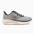 Scarpe da corsa da uomo Mizuno Wave Rider 29 harbor mist/blu baritone/arancione 2