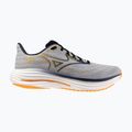 Scarpe da corsa da uomo Mizuno Wave Rider 29 harbor mist/blu baritone/arancione 8