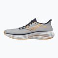 Scarpe da corsa da uomo Mizuno Wave Rider 29 harbor mist/blu baritone/arancione 9