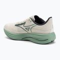 Scarpe da corsa da uomo Mizuno Wave Rider 29 bianco/verde bistrot/crema di me 3