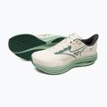 Scarpe da corsa da uomo Mizuno Wave Rider 29 bianco/verde bistrot/crema di me 8