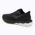 Scarpe da corsa da uomo Mizuno Wave Skyrise 6 nero/nebbia marina/limone tonico 3