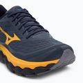 Scarpe da corsa da uomo Mizuno Wave Horizon 8 blu granito/citrus/blu baritono 7