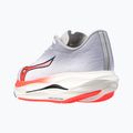 Scarpe da corsa da uomo Mizuno Wave Rebellion Flash 3 bianco/fiery coral 2/iris bloom 4