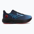 Mizuno Wave Rider 29 scarpa da corsa amsterdam nero/all aboard/alto rischio rosso 2