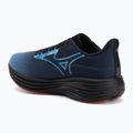 Mizuno Wave Rider 29 scarpa da corsa amsterdam nero/all aboard/alto rischio rosso 3