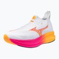 Scarpa da corsa Mizuno Neo Zen bianco/arancio/rosa tetra 10