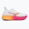 Scarpa da corsa Mizuno Neo Zen bianco/arancio/rosa tetra 2