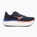 Scarpe da corsa da donna Mizuno Wave Sky 9 odyssey grey/striking coral/iris bloom 2