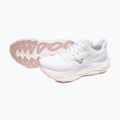 Scarpe da corsa da donna Mizuno Wave Sky 9 bianco/argento/orchidea petalo 9