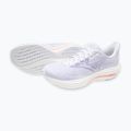 Scarpe da corsa da donna Mizuno Wave Rider 29 bianco/blu islandese/strikingcoral 9