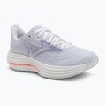 Scarpe da corsa da donna Mizuno Wave Rider 29 bianco/blu islandese/strikingcoral