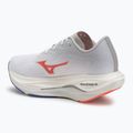 Scarpe da corsa da donna Mizuno Wave Rebellion Flash 3 bianco/striking coral/iris bloom 3