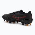 Mizuno Morelia Neo IV Β Japan Mix nero/morelia 40° rosso/nero scarpe da calcio uomo 3