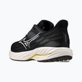 Scarpe da corsa da donna Mizuno Wave Inspire 21 nero/bianco/giallo brillante 4