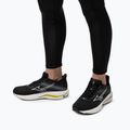 Scarpe da corsa da donna Mizuno Wave Inspire 21 nero/bianco/giallo brillante 10