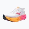 Mizuno Wave Sky 9 bianco/arancio/rosa tetra scarpa da corsa 3