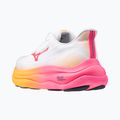 Mizuno Wave Sky 9 bianco/arancio/rosa tetra scarpa da corsa 4