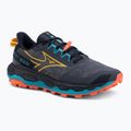 Scarpe da corsa da uomo Mizuno Wave Mujin 11 odyssey grigio/citrus/fiery coral 2