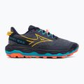 Scarpe da corsa da uomo Mizuno Wave Mujin 11 odyssey grigio/citrus/fiery coral 2 2