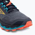Scarpe da corsa da uomo Mizuno Wave Mujin 11 odyssey grigio/citrus/fiery coral 2 7