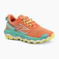 Scarpe da corsa da donna Mizuno Wave Mujin 11 salmone fresco/pristino/verde brillante