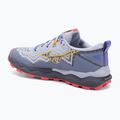 Scarpe da corsa da donna Mizuno Wave Daichi 9 blu islandese/citrus/calypsocoral 3