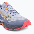 Scarpe da corsa da donna Mizuno Wave Daichi 9 blu islandese/citrus/calypsocoral 7