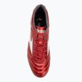 Scarpe da calcio Mizuno Morelia II Elite FG uomo 40° rosso/bianco/nero 5
