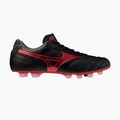 Scarpe da calcio Mizuno Morelia II Pro FG uomo nero/morelia 40° rosso/nero sabbia