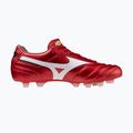 Mizuno Morelia II Pro FG scarpe da calcio uomo 40° rosso/bianco/nero 2