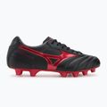 Mizuno Morelia II Club FG scarpe da calcio nero/morelia 40° rosso/nero sabbia 2