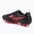 Mizuno Morelia II Club FG scarpe da calcio nero/morelia 40° rosso/nero sabbia 3