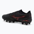Mizuno Morelia Neo IV β Japan Md nero/morelia 40° rosso/nero scarpe da calcio da uomo 3
