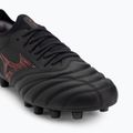 Mizuno Morelia Neo IV β Japan Md nero/morelia 40° rosso/nero scarpe da calcio da uomo 7