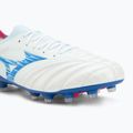 Scarpe da calcio da uomo Mizuno Morelia Neo IV β Japan Fg white/tanager turquoise/pink tetra 7