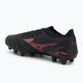 Mizuno Morelia Neo IV Β Elite MD nero/morelia 40° rosso/nero scarpe da calcio uomo 3