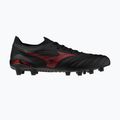 Mizuno Morelia Neo IV Β Elite MD nero/morelia 40° rosso/nero scarpe da calcio uomo 8