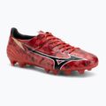 Scarpe da calcio Mizuno uomo α II Elite Md morelia 40° rosso/nero/oro