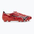 Scarpe da calcio Mizuno uomo α II Elite Md morelia 40° rosso/nero/oro 2