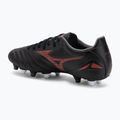 Scarpe da calcio Mizuno Morelia Neo IV Pro Mix nero/morelia 40° rosso/nero da uomo 3