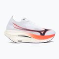 Mizuno Wave Rebellion Pro 3 scarpa da corsa bianco/blu baritono/fiery cora 2